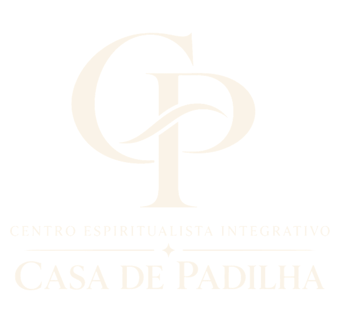 Centro Espiritualista Integrativo Casa de Padilha — monograma CP